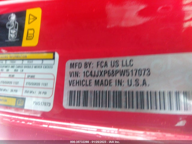 1C4JJXP68PW517073 Jeep Wrangler 4xe Sahara