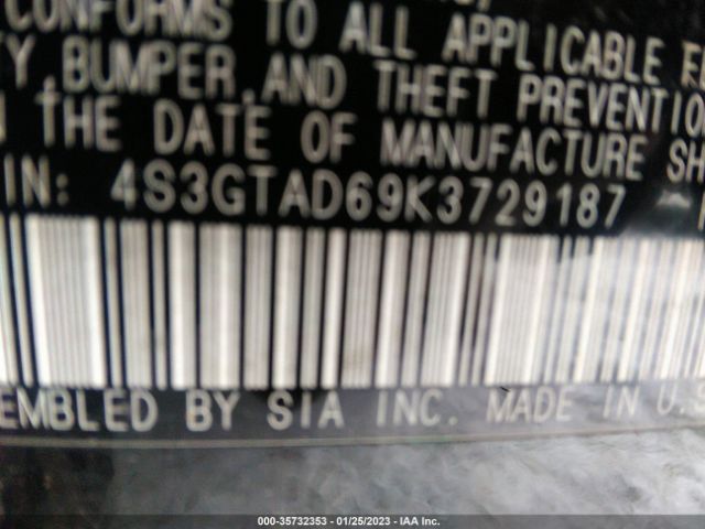 4S3GTAD69K3729187 Subaru Impreza Premium