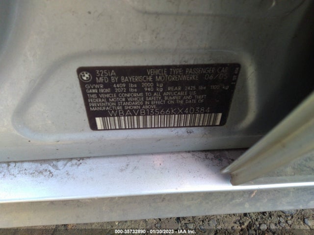 BMW 3 Series 2006 WBAVB13566KX40384 Image 10