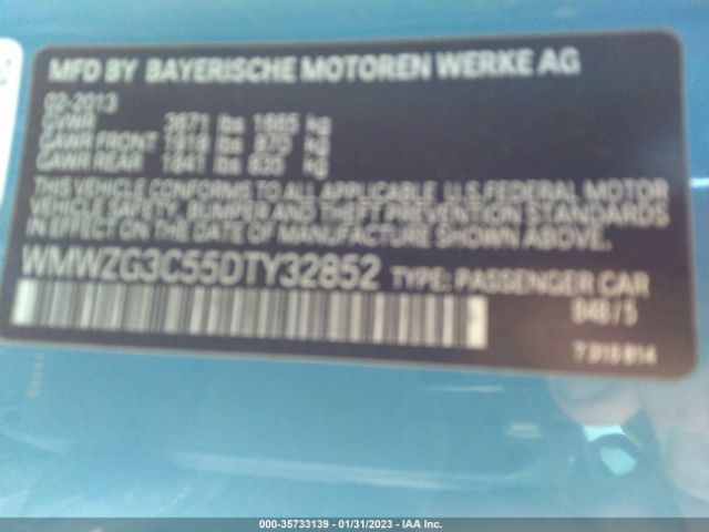 WMWZG3C55DTY32852 Mini Cooper Clubman S