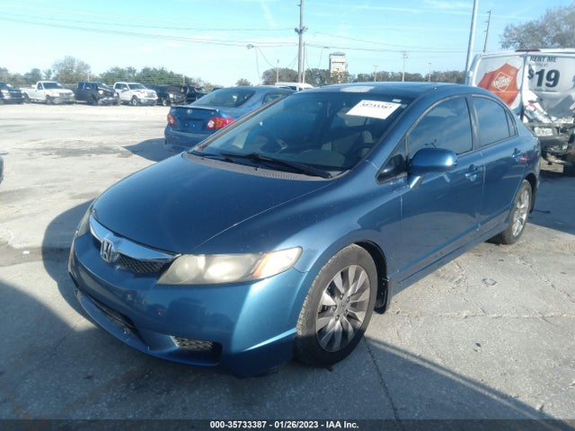 2009 HONDA CIVIC SDN EX VIN: 2HGFA16849H360280