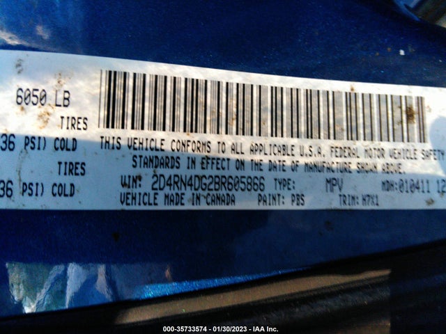 Dodge Grand Caravan Express 2011 2D4RN4DG2BR605866 Image 9