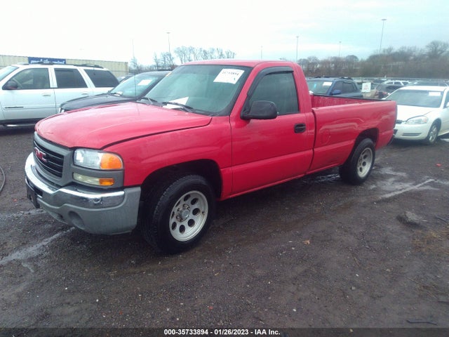 2005 GMC SIERRA 1500 WORK TRUCK VIN: 1GTEC14X65Z331503