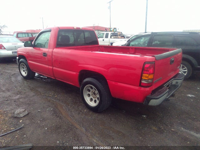 2005 GMC SIERRA 1500 WORK TRUCK VIN: 1GTEC14X65Z331503