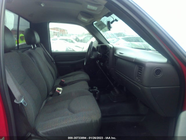 2005 GMC SIERRA 1500 WORK TRUCK VIN: 1GTEC14X65Z331503