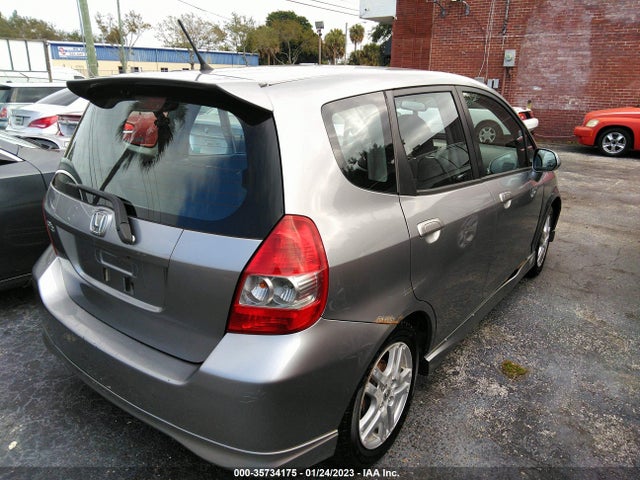 2008 HONDA FIT SPORT VIN: JHMGD37698S047461