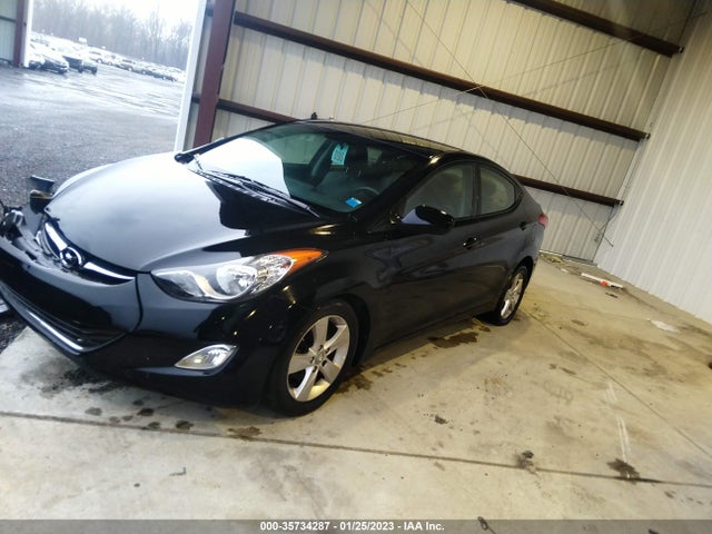 2013 HYUNDAI ELANTRA GLS PZEV VIN: 5NPDH4AEXDH305929