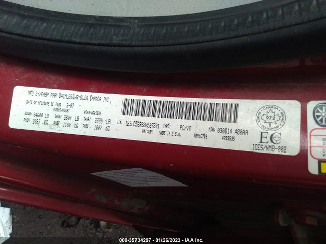 Dodge Avenger Sxt 2008 1B3LC56R68N597601 Image 10