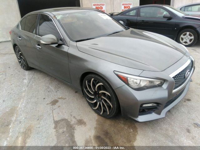 35734455 :رقم المزاد ، JN1BV7AR1FM398792 vin ، 2015 Infiniti Q50 Sport مزاد بيع