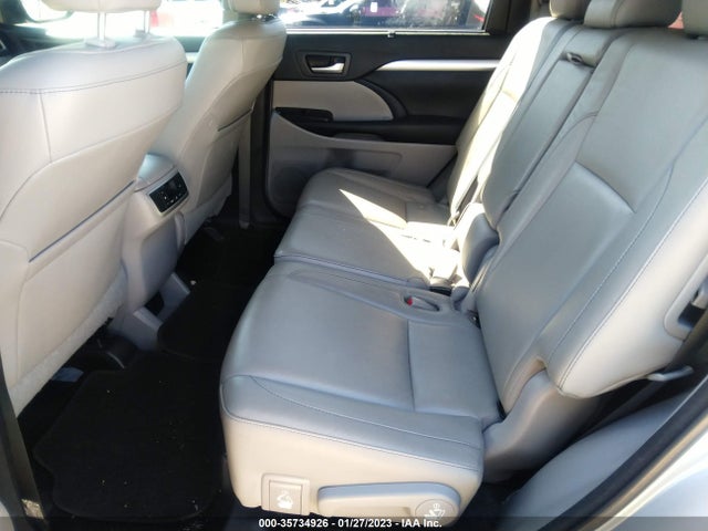 2017 TOYOTA HIGHLANDER XLE/SE VIN: 5TDKZRFH9HS524109