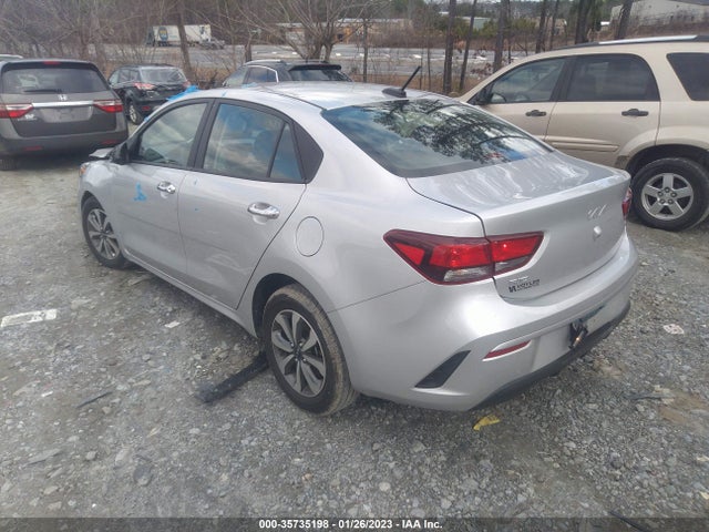 2022 KIA RIO S VIN: 3KPA24AD7NE474517