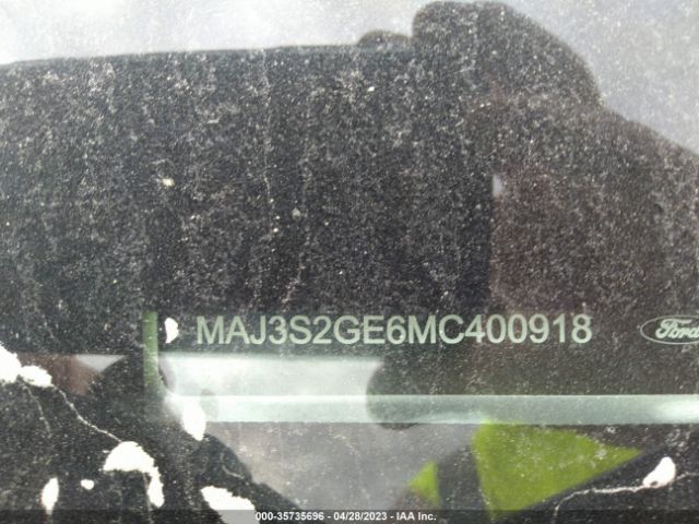 MAJ3S2GE6MC400918 Ford Ecosport Se