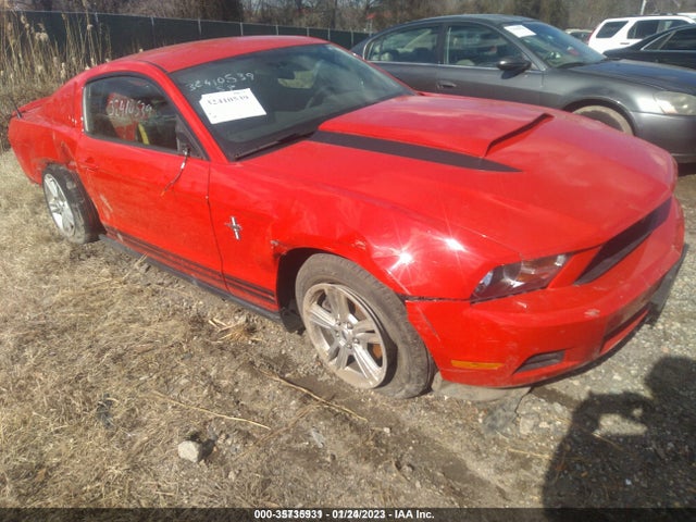 2012 FORD MUSTANG V6 VIN: 1ZVBP8AM3C5277847