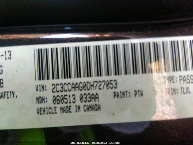 Chrysler 300 2013 2C3CCAAG0DH727053 Image 9