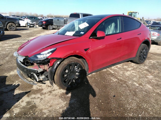 Tesla Model Y Long Range 2022 7SAYGDEE2NF442106 Image 2