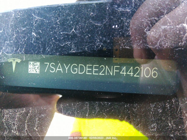 Tesla Model Y Long Range 2022 7SAYGDEE2NF442106 Image 11