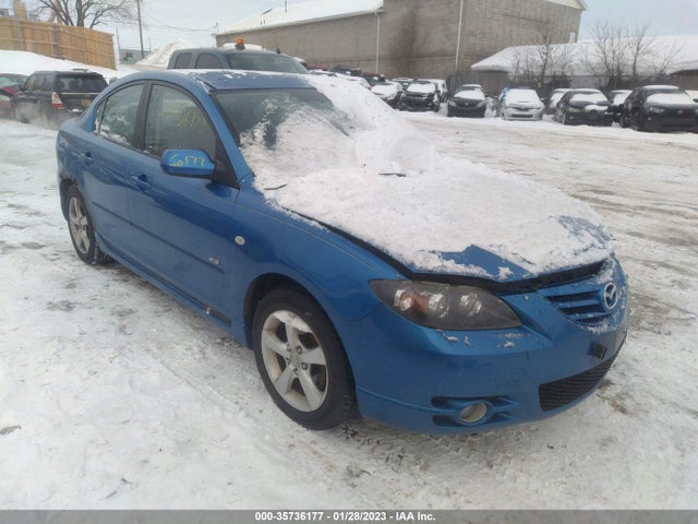 2005 MAZDA MAZDA3 S VIN: JM1BK123251276178