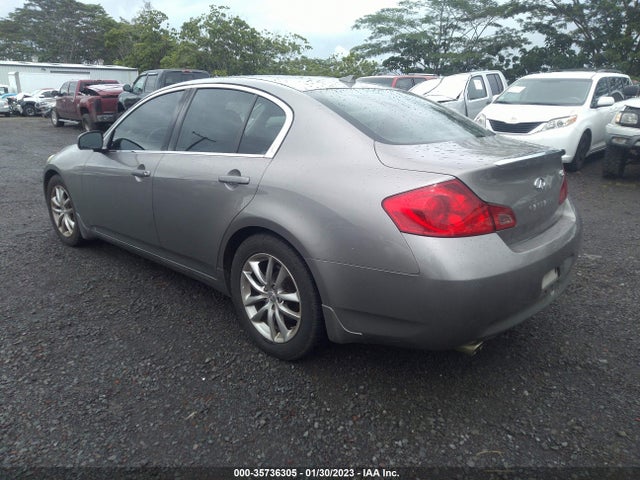 2008 INFINITI G35 SEDAN JOURNEY VIN: JNKBV61EX8M220675