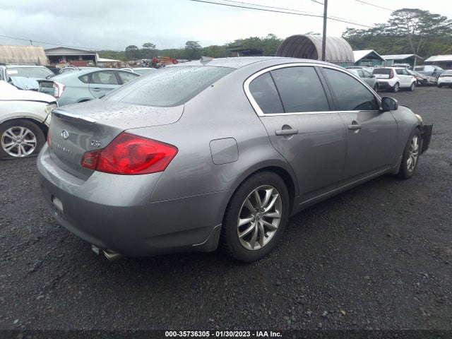 2008 INFINITI G35 SEDAN JOURNEY VIN: JNKBV61EX8M220675