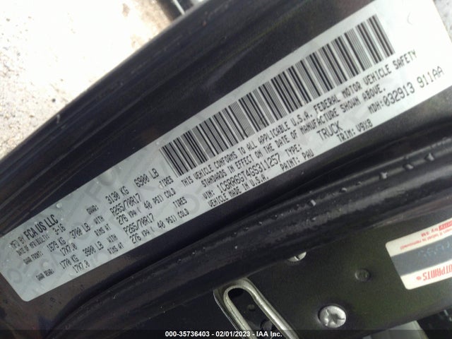 RAM 1500 Slt 2016 1C6RR6GT4GS311257 Image 11