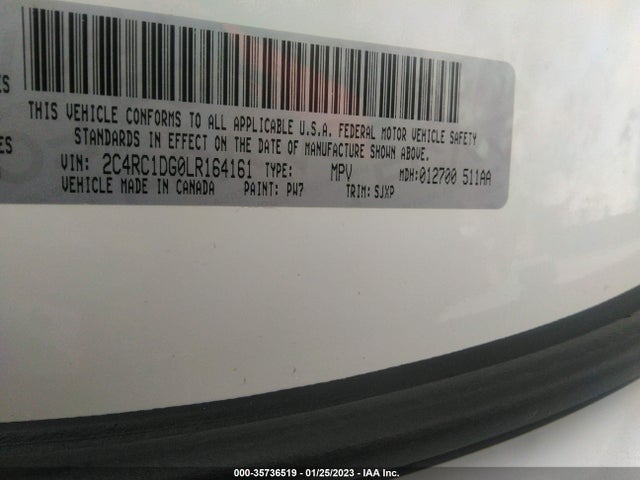 2020 Chrysler Voyager, VIN: 2C4RC1DG0LR164161