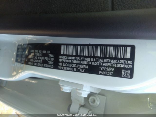 ZACCJBCB2JPG86704 Jeep Renegade Trailhawk