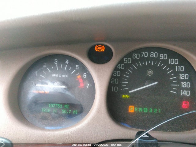 2003 BUICK LESABRE CUSTOM VIN: 1G4HP52K43U169683