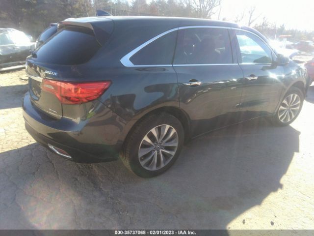 5FRYD4H41FB017100 Acura Mdx Tech Pkg