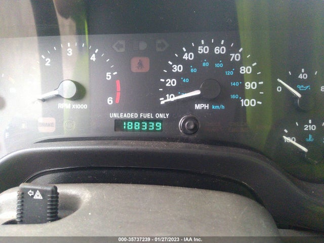 1997 JEEP WRANGLER SE VIN: 1J4FY29P7VP422760