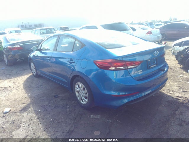 2018 HYUNDAI ELANTRA SE VIN: 5NPD74LF7JH355286