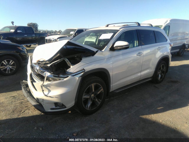 2015 TOYOTA HIGHLANDER LIMITED VIN: 5TDYKRFH8FS100593
