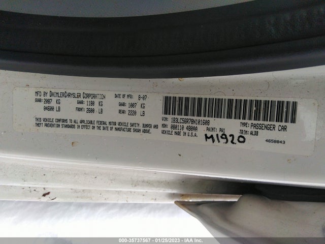 2008 DODGE AVENGER SXT VIN: 1B3LC56R78N101608
