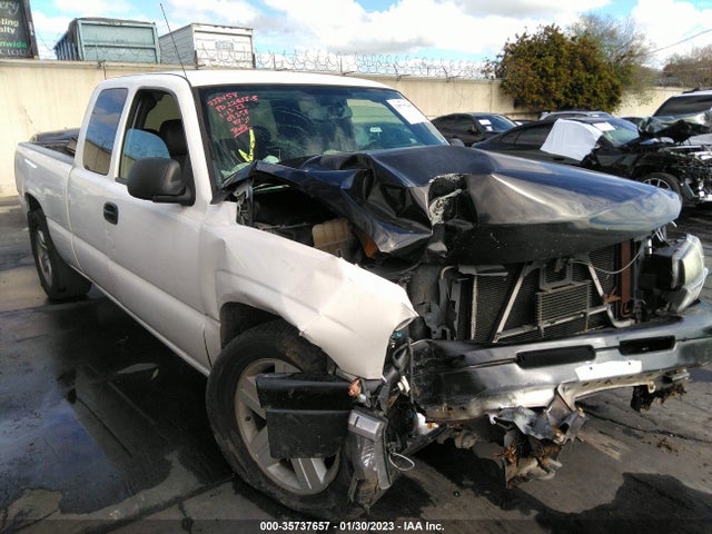 2006 GMC SIERRA 1500 WORK TRUCK VIN: 1GTEC19Z16Z281203
