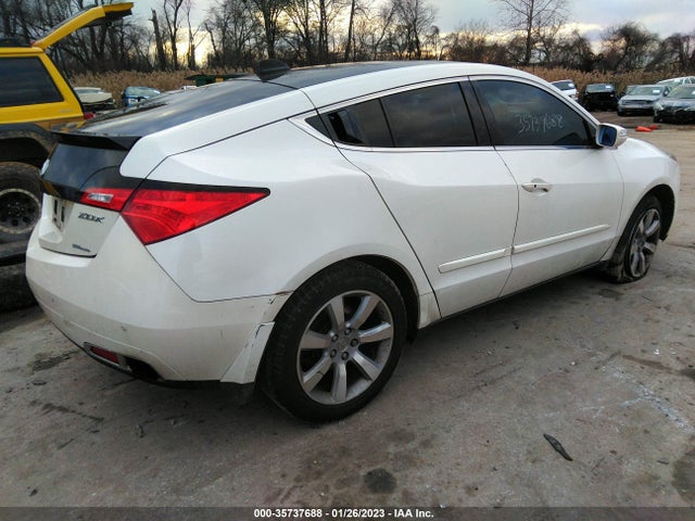Acura Zdx Advance Pkg 2010 2HNYB1H61AH500364 Image 5
