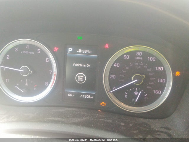 2019 HYUNDAI SONATA SEL VIN: 5NPE34AFXKH803685