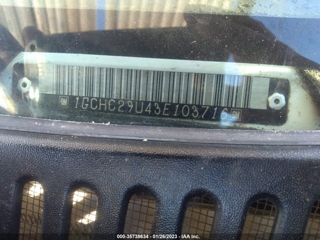 Chevrolet SILVERADO 2500HD 2003 1GCHC29U43E103716 Image 9