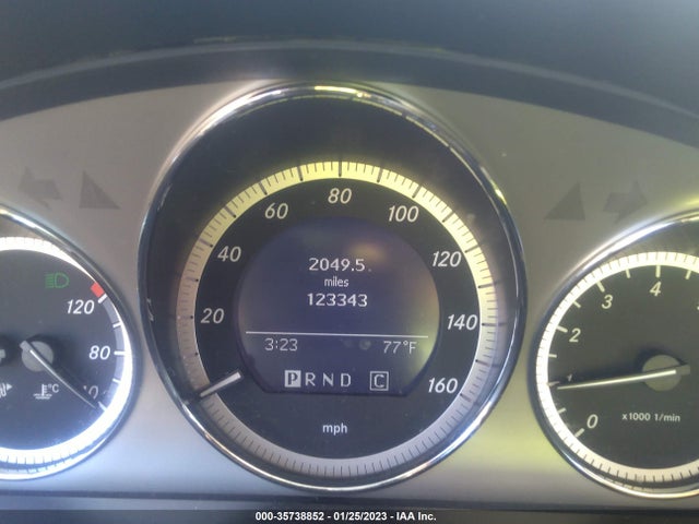 2009 MERCEDES-BENZ C-CLASS 3.0L VIN: WDDGF54X89R071348