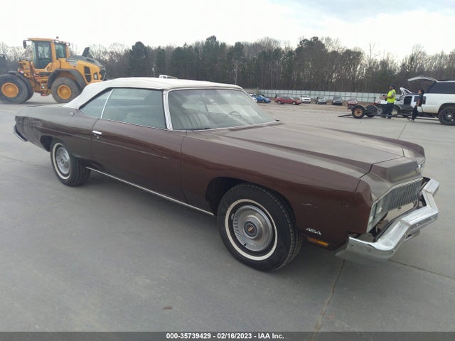 1973 CHEVROLET CAPRICE VIN: 1N67Y3S208901