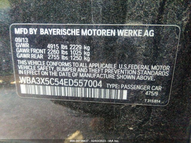 WBA3X5C54ED557004 BMW 3 Series Gran Turismo 328i Xdrive