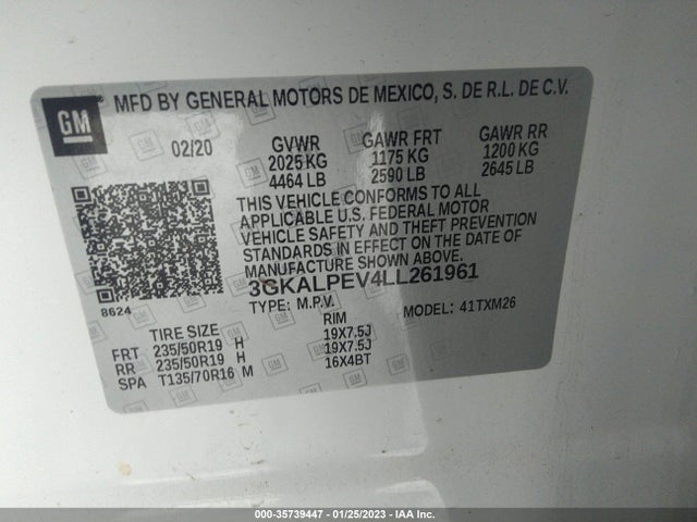 GMC Terrain Slt 2020 3GKALPEV4LL261961 Image 9