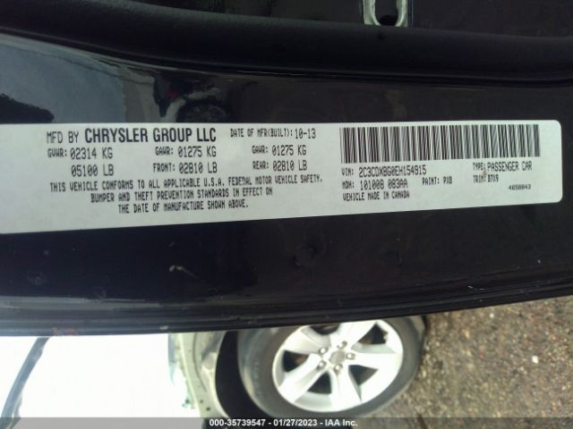 2C3CDXBG0EH154915 Dodge Charger Se