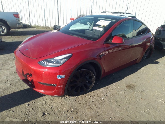 Tesla Model Y Long Range 2021 5YJYGDEE8MF161746 Image 2