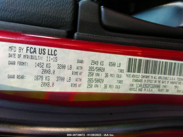 1C4RJEBG2FC220906 Jeep Grand Cherokee Limited