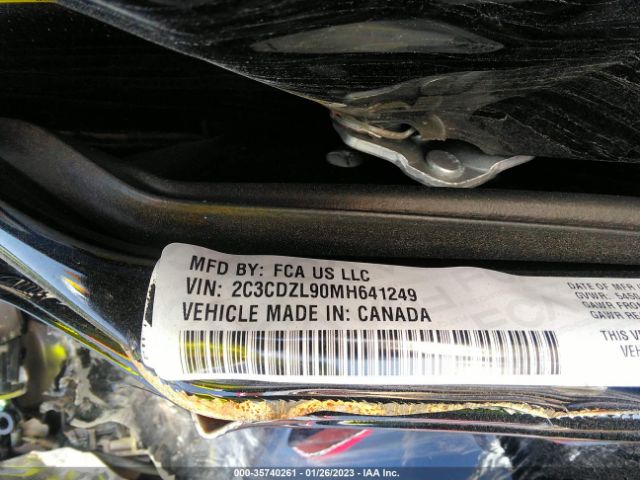 2C3CDZL90MH641249 Dodge Challenger