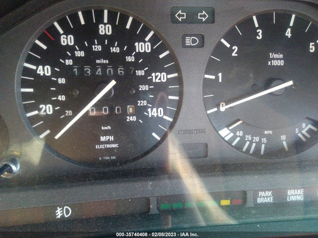 1987 BMW 325 I VIN: WBAAD1306H8831667
