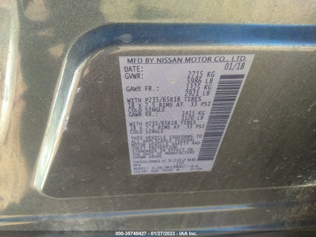 2018 Infiniti QX60, VIN: 5N1DL0MN1JC520296