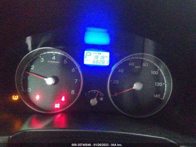 2011 HYUNDAI ACCENT GLS VIN: KMHCN4AC8BU606555