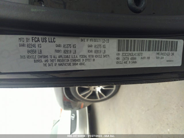Dodge Challenger 2020 2C3CDZAG3LH110272 Image 9