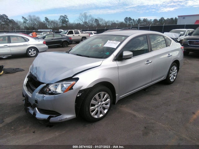 2014 NISSAN SENTRA S/FE+ S/SV/FE+ SV/SR/SL VIN: 1N4AB7AP4EN853648