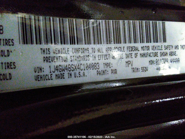 Jeep Grand Cherokee Laredo 2004 1J4GW48SX4C104083 Image 11